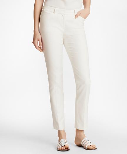 Brooks Brothers Stretch Cotton Dobby Slim-fit Pants