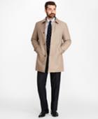 Brooks Brothers Men's Water-repellent Cotton-blend Twill Car Coat