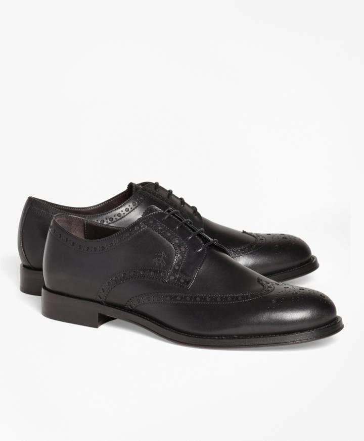 Brooks Brothers Men's 1818 Footwear Leather Wingtips