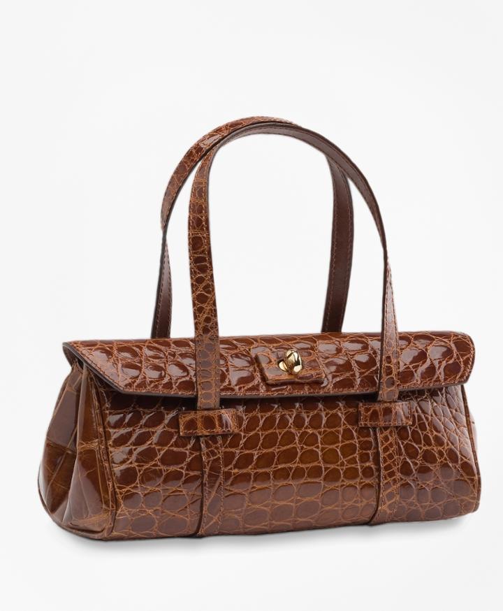 Brooks Brothers Women's Alligator Mini Satchel