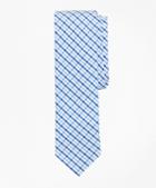 Brooks Brothers Large Gingham Seersucker Tie