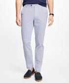 Brooks Brothers Milano Fir Micro Sailboat Print Pants