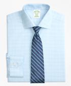 Brooks Brothers Milano Slim-fit Dress Shirt, Non-iron Houndstooth Overcheck