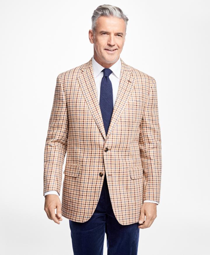 Brooks Brothers Men's Madison Fit Windowpane Sportcoat