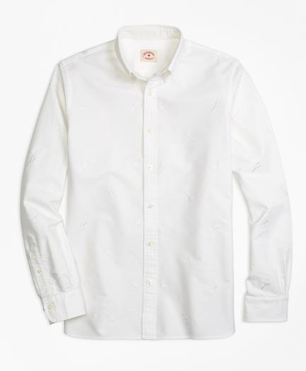Brooks Brothers Racquet-embroidered Sport Shirt