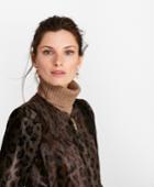 Brooks Brothers Women's Leopard-print Velvet Jacket