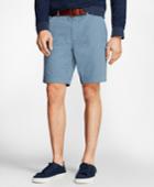 Brooks Brothers Men's Gingham Cotton Seersucker Shorts