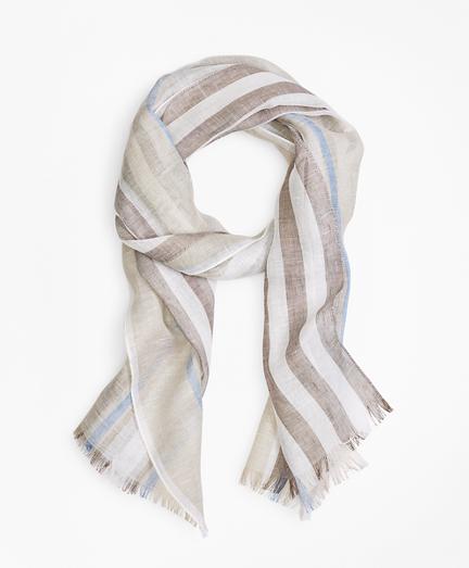 Brooks Brothers Tonal Stripe Scarf