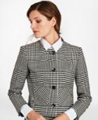 Brooks Brothers Women's Glen Plaid Wool Twill Jacket