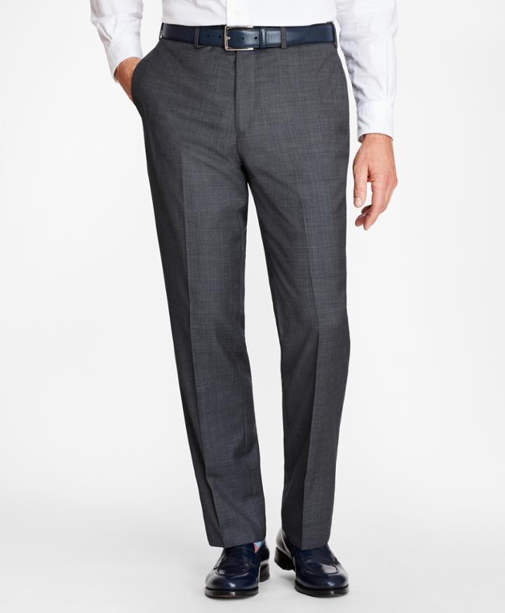Brooks Brothers Men's Madison Fit Wool Trousers