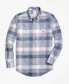 Brooks Brothers Men's Non-iron Regent Fit Glen Plaid Sport Shirt