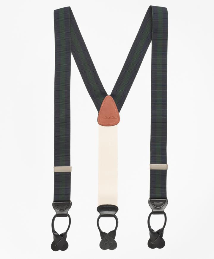 Brooks Brothers Men's Striped Suspenders