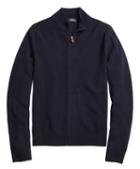 Brooks Brothers Saxxon Wool Honeycomb Cardigan