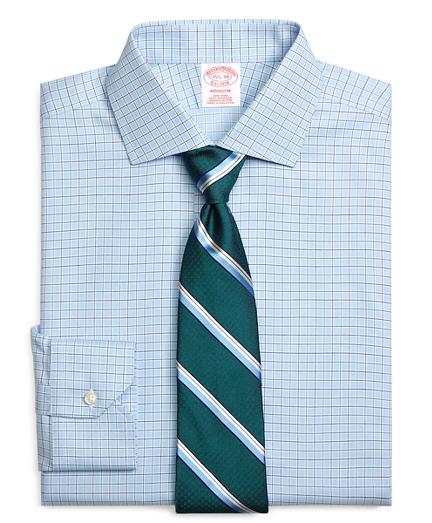 Brooks Brothers Non-iron Madison Fit Alternating Check Dress Shirt