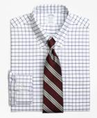 Brooks Brothers Men's Non-iron Slim Fit Tattersall Dress Shirt