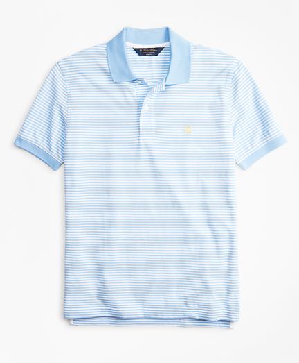 Brooks Brothers Slim Fit Vintage Stripe Polo Shirt