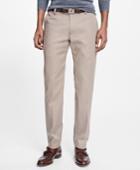 Brooks Brothers Men's Non-iron Milano Fit Houndstooth Chinos
