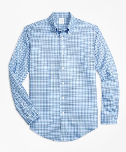 Brooks Brothers Non-iron Regent Fit Tattersall Sport Shirt