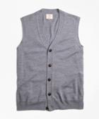 Brooks Brothers Merino Wool Sweater Vest