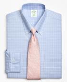 Brooks Brothers Brookscool Milano Slim-fit Dress Shirt, Non-iron Ground Check