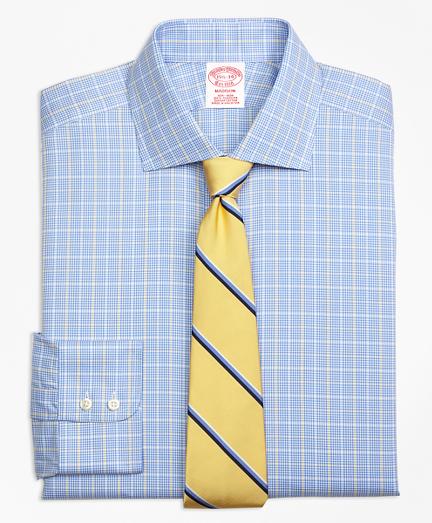 Brooks Brothers Madison Classic-fit Dress Shirt, Non-iron Glen Plaid Overcheck
