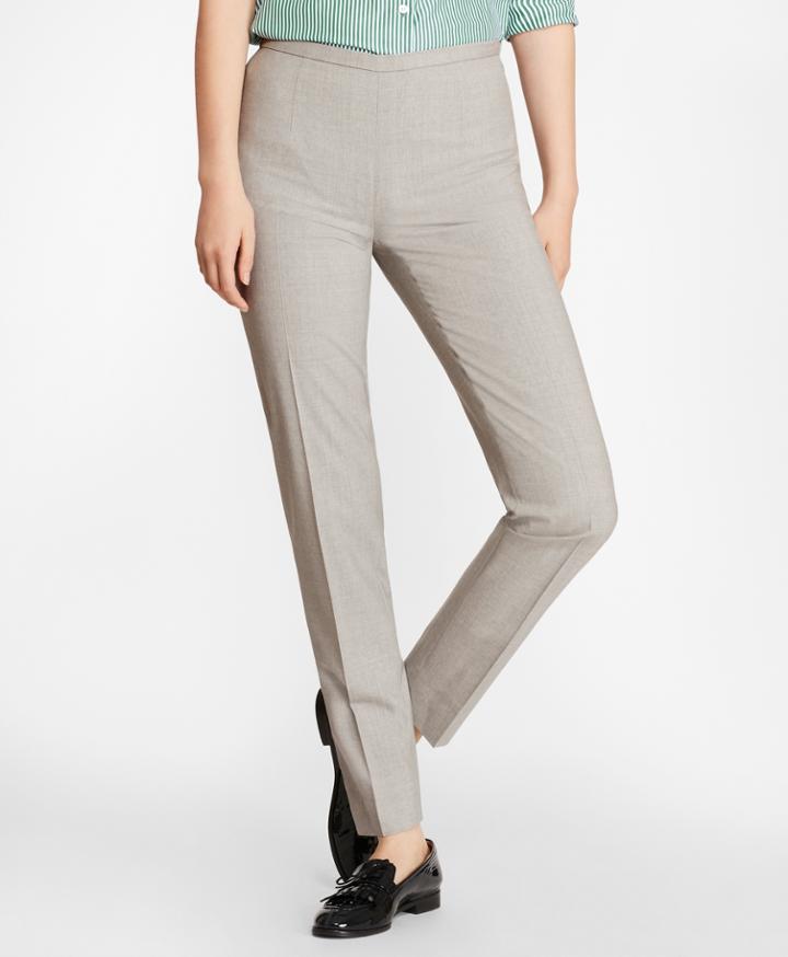 Brooks Brothers Women's Stretch-wool Ankle Pants