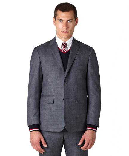Brooks Brothers Melange Wool Classic Suit