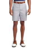 Brooks Brothers Men's St Andrews Links Plain-front Mini Gingham Golf Shorts