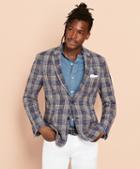 Brooks Brothers Plaid Dobby Sport Coat