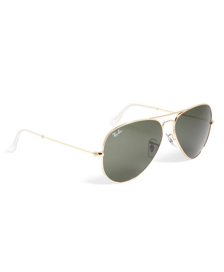 Brooks Brothers Men's Ray-ban Aviator Sunglasses
