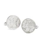 Brooks Brothers Vintage Mercury Dime Cuff Links