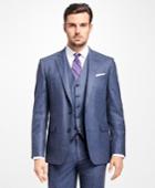 Brooks Brothers Men's Regent Fit Three-piece Flannel 1818 Suit