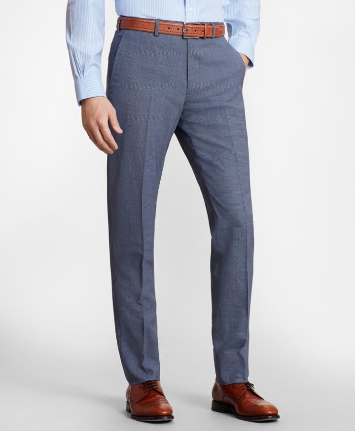Brooks Brothers Men's Milano Fit Brookscool Houndstooth Trousers