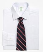 Brooks Brothers Men's Non-iron Extra Slim Fit Medium Check Dress Shirt