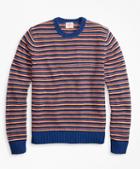 Brooks Brothers Feeder Stripe Crewneck Sweater