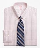 Brooks Brothers Non-iron Madison Fit Micro-tattersall Dress Shirt