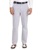 Brooks Brothers Clark Plain-front Seersucker Pants