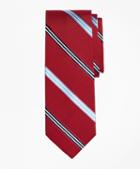 Brooks Brothers Bb#1 Ribbed Stripe Tie