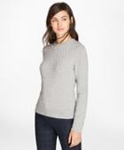 Brooks Brothers Beaded Merino-wool-cashmere Sweater