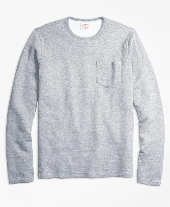 Brooks Brothers Men's Double-knit Pique Long-sleeve T-shirt