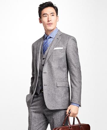 Brooks Brothers Regent Fit Three-piece Donegal 1818 Suit