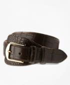 Brooks Brothers Women's Alligator Tab Belt