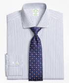 Brooks Brothers Milano Fit Alternating Track Stripe Dress Shirt