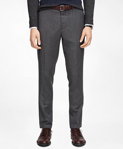 Brooks Brothers Herringbone Suit Trousers