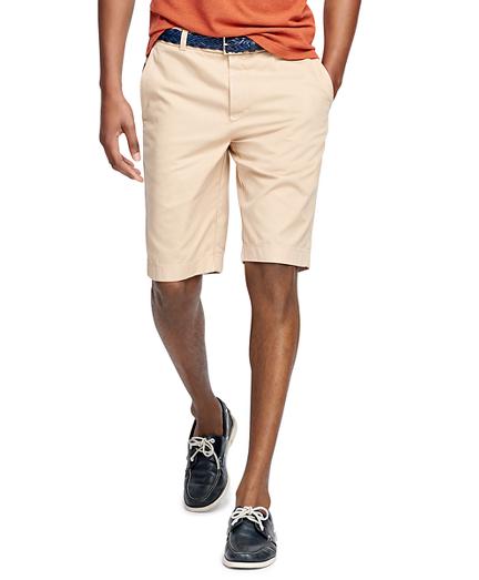 Brooks Brothers Garment-dyed Plain-front 11 Twill Bermuda Shorts
