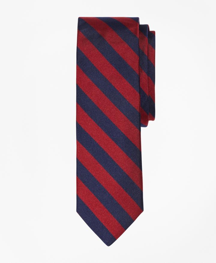 Brooks Brothers Men's Bb#4 Rep Slim Tie