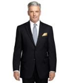 Brooks Brothers Madison Fit Black Shadow Stripe 1818 Suit
