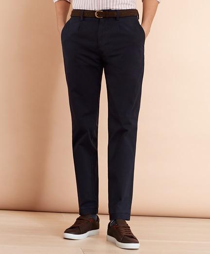 Brooks Brothers Pleat-front Twill Chinos