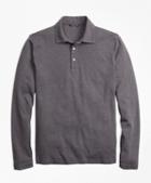 Brooks Brothers Slim Fit Supima Cotton Long-sleeve Polo Shirt
