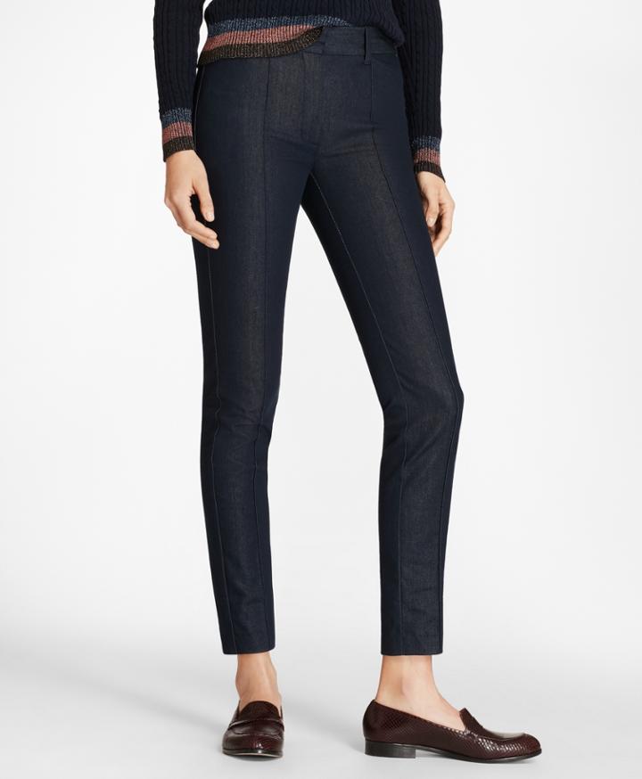 Brooks Brothers Women's Denim Ankle Pants